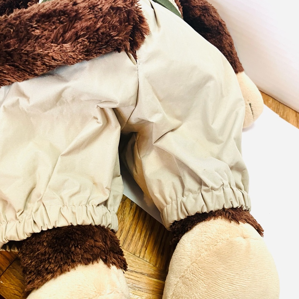 Build-A-Bear Retired Chimpanzee Plush 18in Safari Pants Has Giggle Box Works - Picture 7 of 8